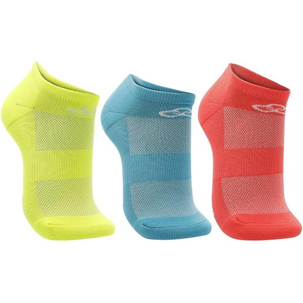 Kit Meia Olympikus Corre Sem Cano Neon 3 Pares Fem... - SOU ESPORTES