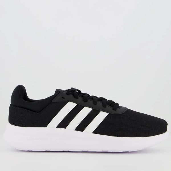 Tenis Adidas Lite Racer 4 0 Masculino - Preto+Bran... - SOU ESPORTES
