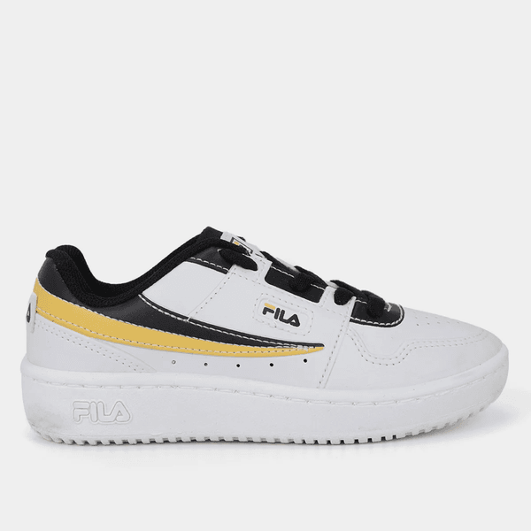 Tênis Infantil Fila Arcade Unissex - Branco+Preto ... - SOU ESPORTES
