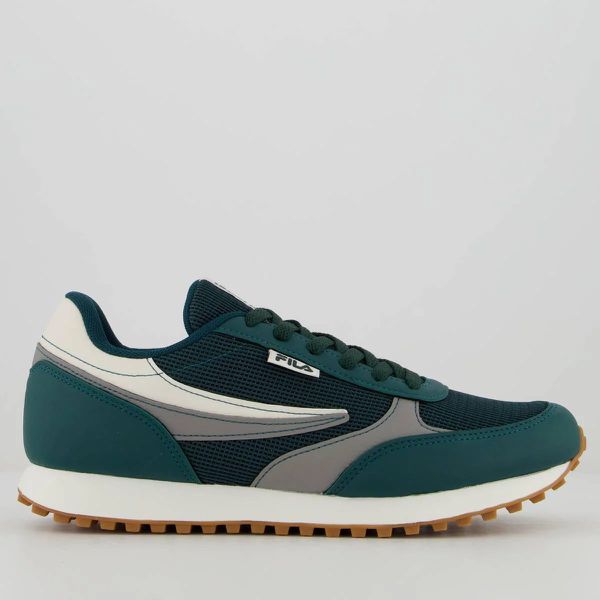 Tênis Fila Renno Classic Masculina - Branco+Cinza ... - SOU ESPORTES