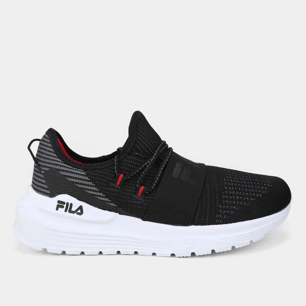 Tênis Fila Trend 3.0 Masculino - Preto+Vermelho - ... - SOU ESPORTES