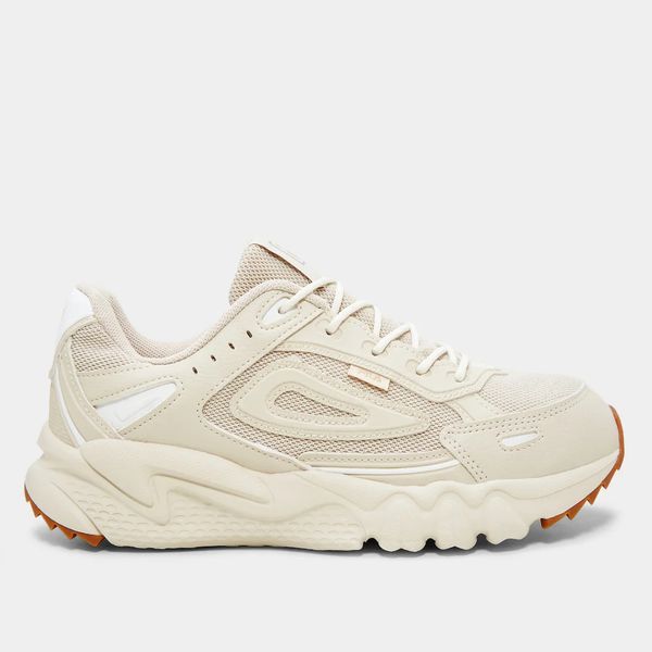 Tênis Fila Venture Tracer 2 Feminino - Bege+Branco... - SOU ESPORTES