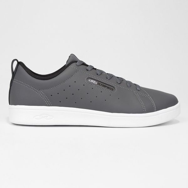 SN -Tênis Olympikus Only Cinza 2 Masculino - 1156 - SOU ESPORTES