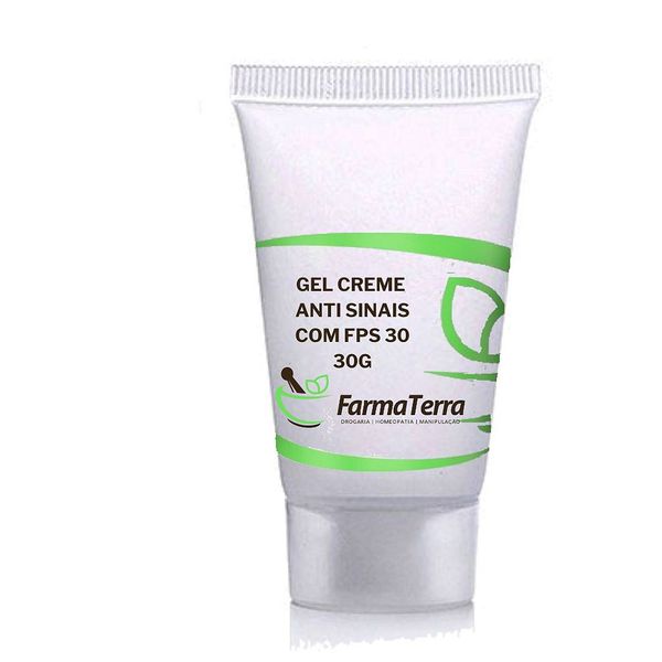 Gel Creme Anti Sinais com FPS 30 30g