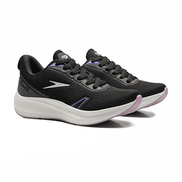 Tênis Speedo 120 Preto Grafite Lilás - spo120-7 - Speedo Footwear