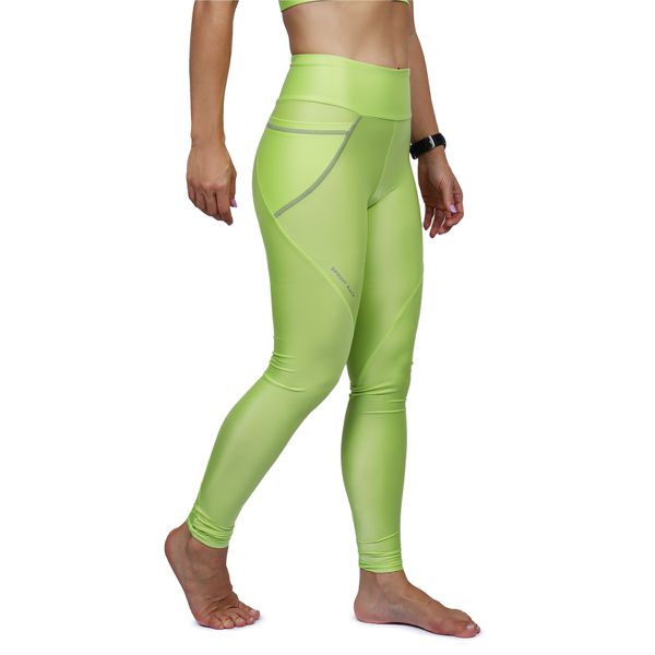 Calça de compressão feminina com bolso clearance