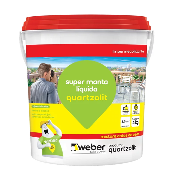 SUPER MANTA LIQUIDA 4 KG - QUARTZOLIT