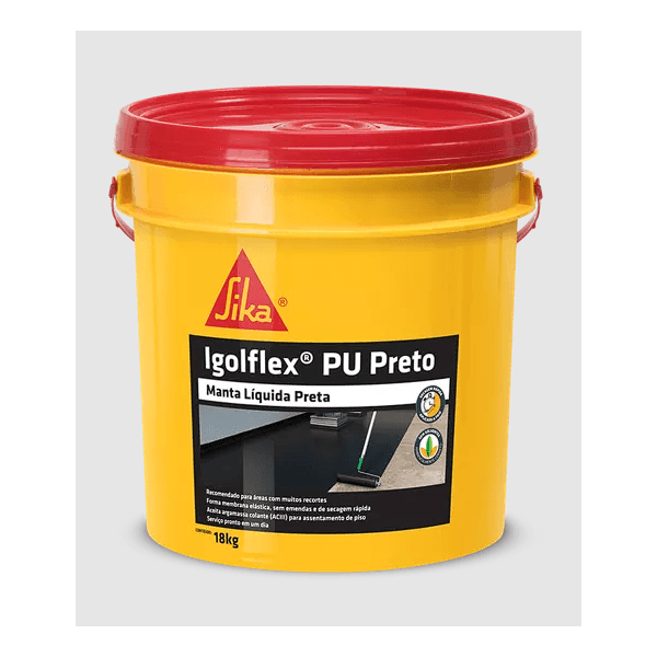 IGOLFLEX PU PRETO 18L