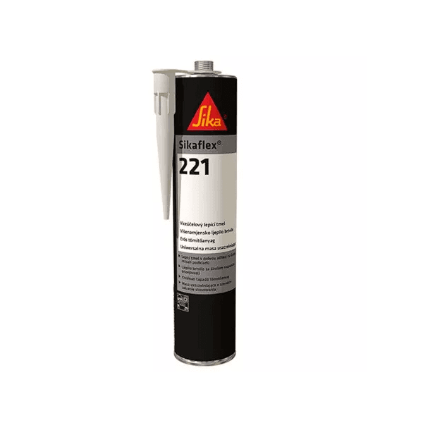  SIKAFLEX 221 PRETO 480G/300ML