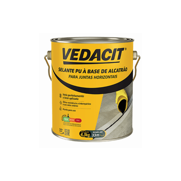 SELANTE PU ALCATRAO VEDAFLEX J-15 4,3KG