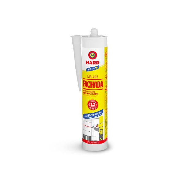 Selante MS 425 Fachada Cartucho 440g Cinza – Hard