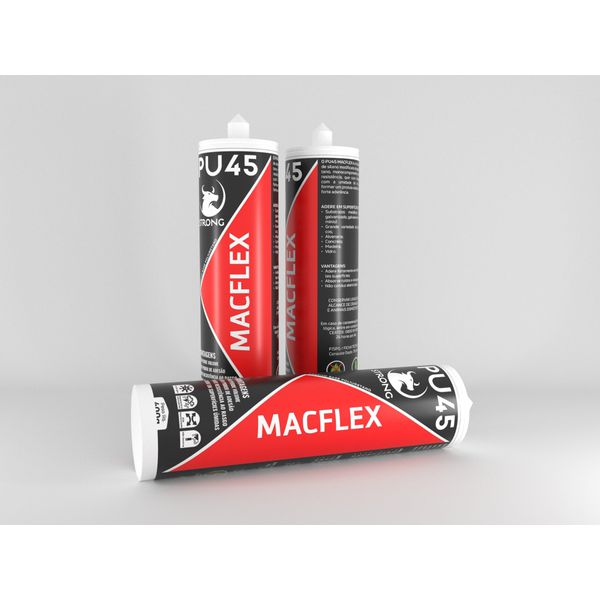 PU 45 STRONG SACHE 600G CINZA MACFLEX