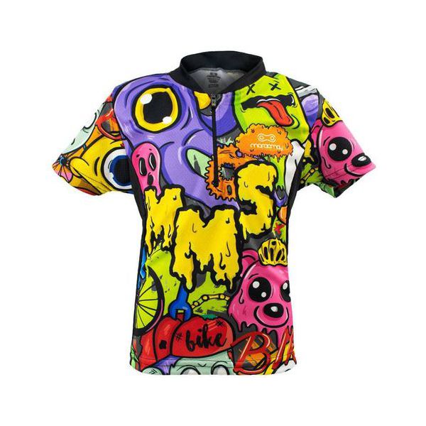 Camisa Manga Curta Infantil Marcio May Light Monstros - 10 Anos