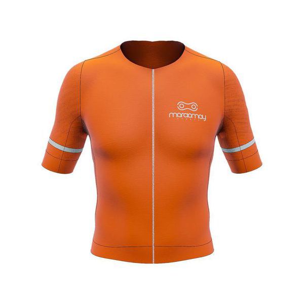 Camisa Manga Curta Marcio May Masculina Pro Orange