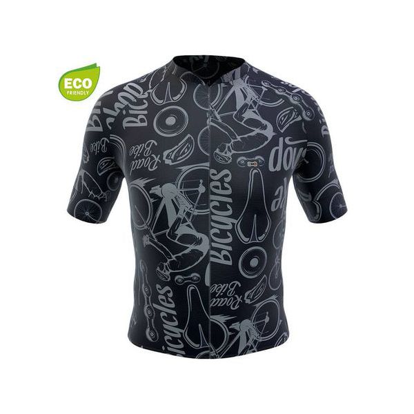Camisa Manga Curta Marcio May Masculina Funny Premium Bicycles Preto/cinza