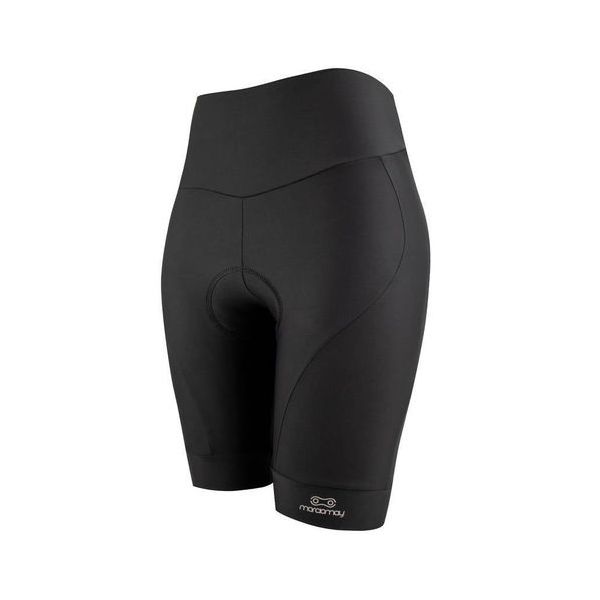 Bermuda Marcio May Feminina Comfort Cos Alto Preto