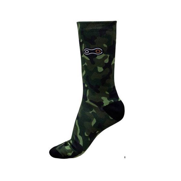 Meia Marcio May Funny Camuflado Militar