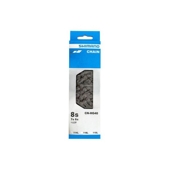 CORRENTE SHIMANO 6/7/8 VELOCIDADES CN-HG40