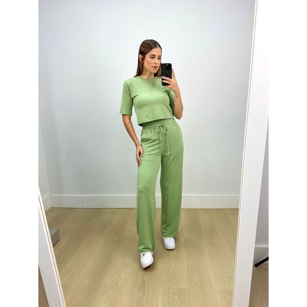 Conjunto Moletinho Manu Verde Menta