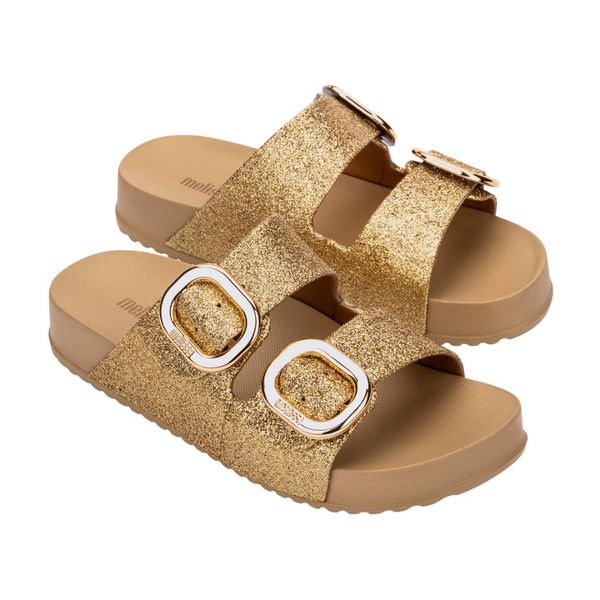 Melissa Cozy Glitter Ouro Glitter