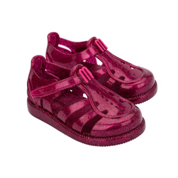 Mini Melissa Hip Daydream Baby Rosa Glitter