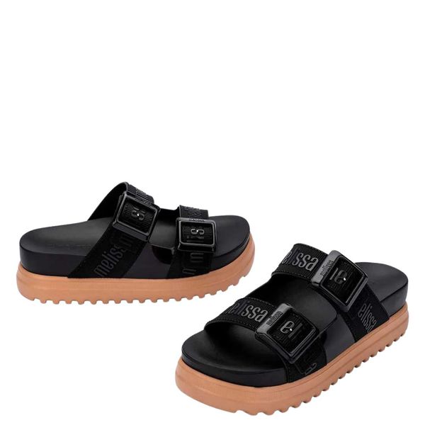 Melissa Cozy M Lover Platform Preto | Stefânia Dinardi Store