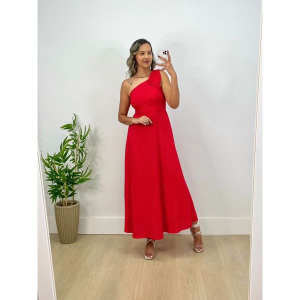 Vestido Lorena Vermelho