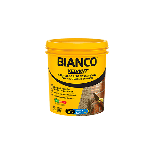 Bianco - Resina Sintética - 900g - Vedacit