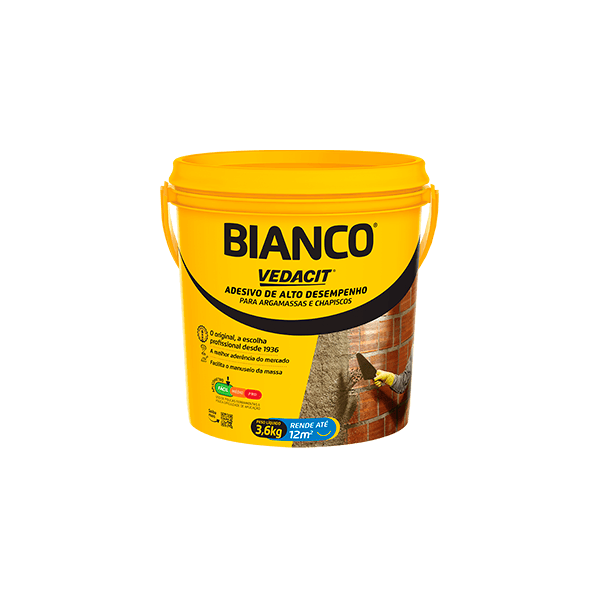  Bianco - Resina Sintética - 3,6kg - Vedacit 