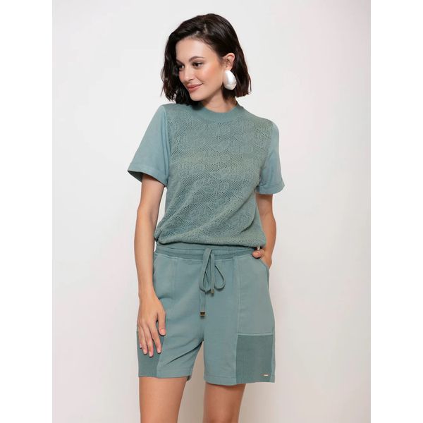 blusa trico com flores biamar balsamo