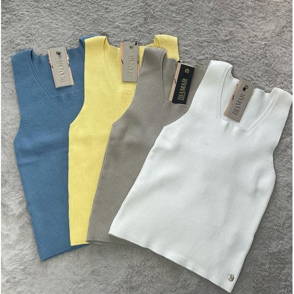 Regata Canelada Malha Biamar Balsamo