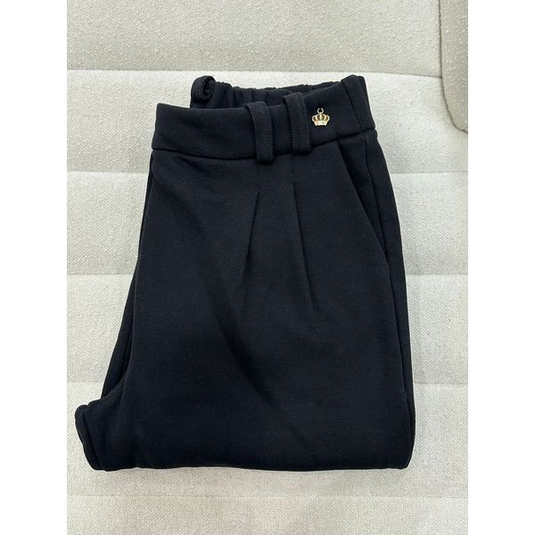 Calça Alfaiataria Forrada Preta