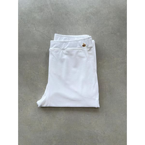 Calça Moletom Branca