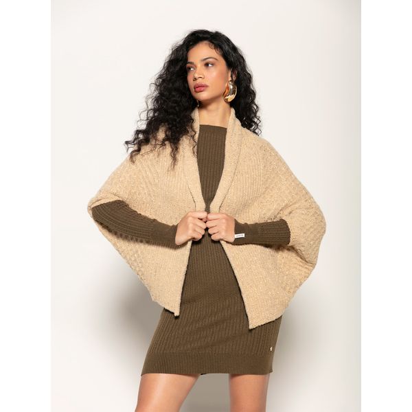 Vestido Malha Trabalhada Biamar Verde