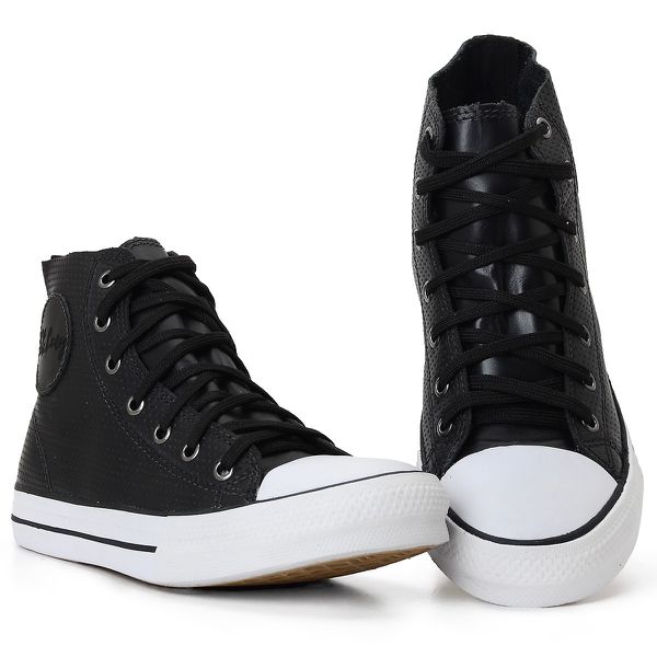 Bota Feminina Couro Legítimo New York - Preto