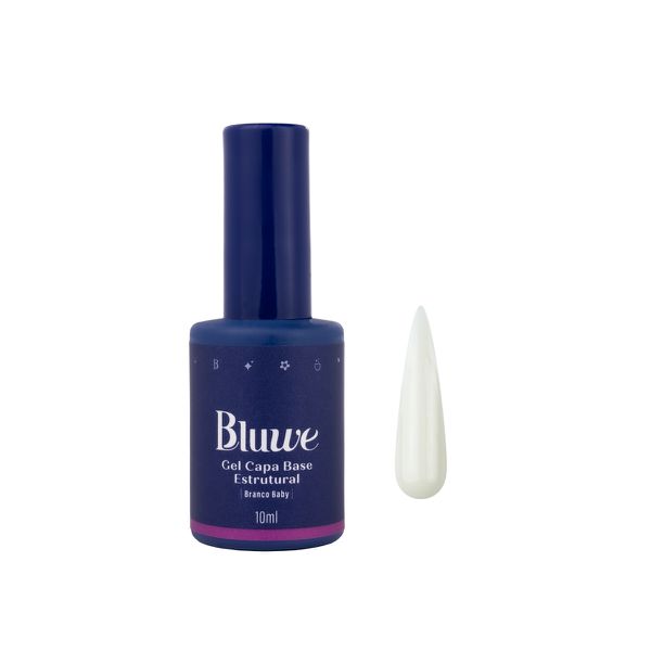 Bluwe Capa Base Estrutural Branco Baby 10ml 