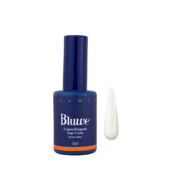 Bluwe Top Coat Camuflagem Branco Baby 10ml 