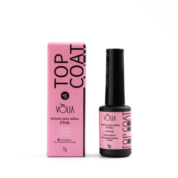 Top Coat Pink 9g Vòlia 