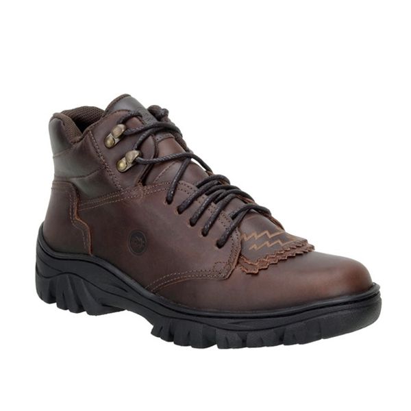 Coturno Country Capelli Boots Fóssil Café