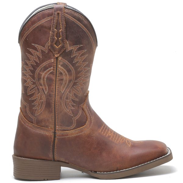 Bota Texana Masculina High Country 7739 Crazy Horse Castanho