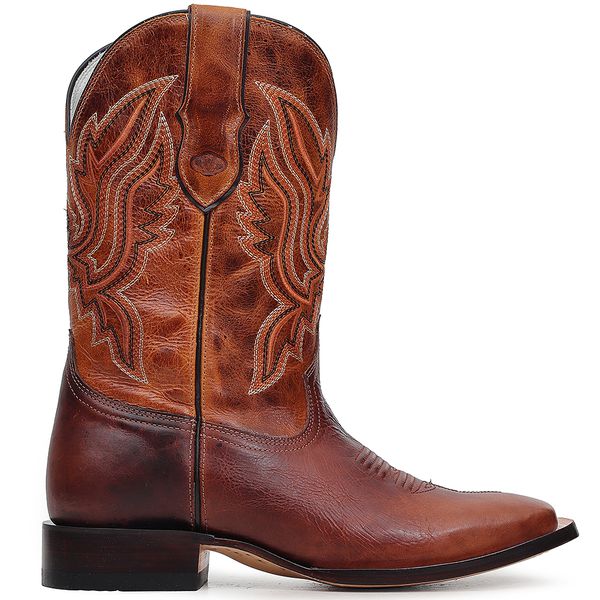 Bota Western Warrior Vimar Boots 81349 Texas Camel
