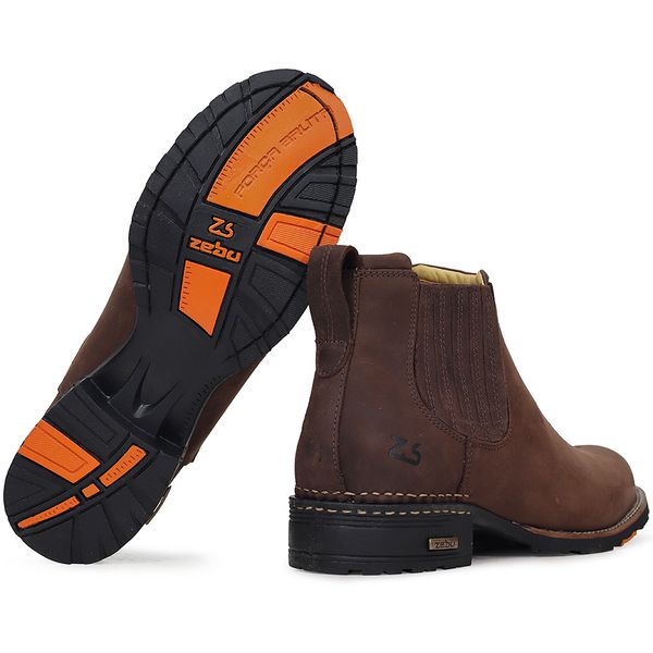 AUBERGE GABIN（42） Botina Roper Zebu Original 58020 Mustang Graxo | TEXASKING | Botas