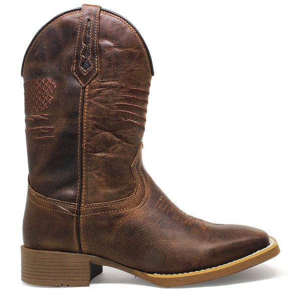 Bota Texana Rustic Flag 3699 Crazy Horse Café