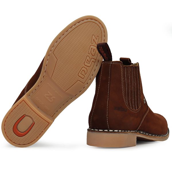 Botina Vira Francesa Zebu Original 64010 Gran Nobuck Terra | Store