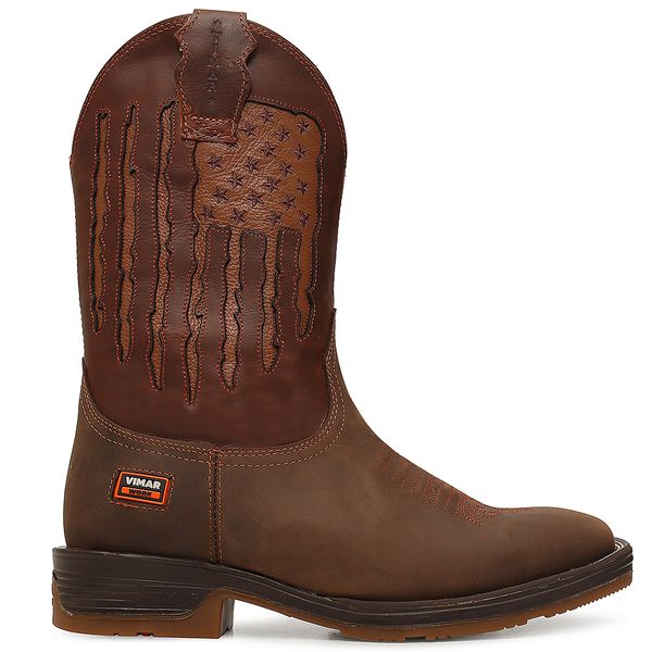 Workboot American Pride Vimar Boots 81366 Crazy Horse Café/Sella