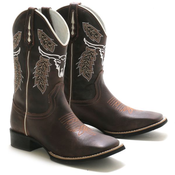 Bota Texana Masculina Marconi 0607 Crazy Horse Caf Store Country