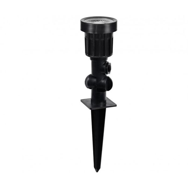  Espeto de Jardim LED Externo 3000K 5W Bivolt 26,5xØ5,7cm Policarbonato Preto - Opus ECO 33099