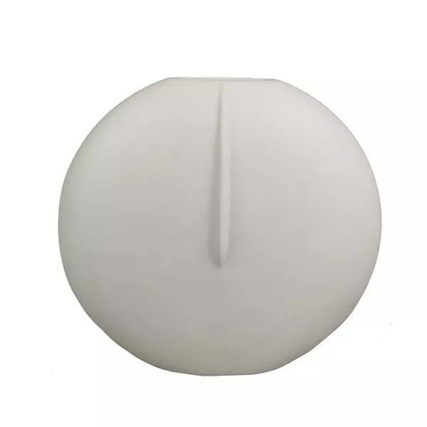 Vaso Estilzado De Cerâmica Branco - Grande