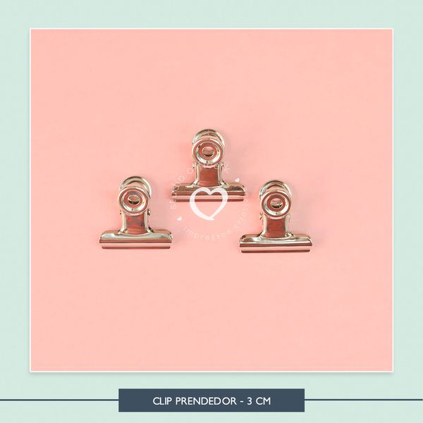 Clip Prendedor - 3 cm