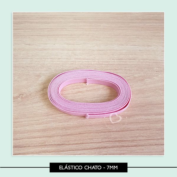 Elástico Chato - 7mm